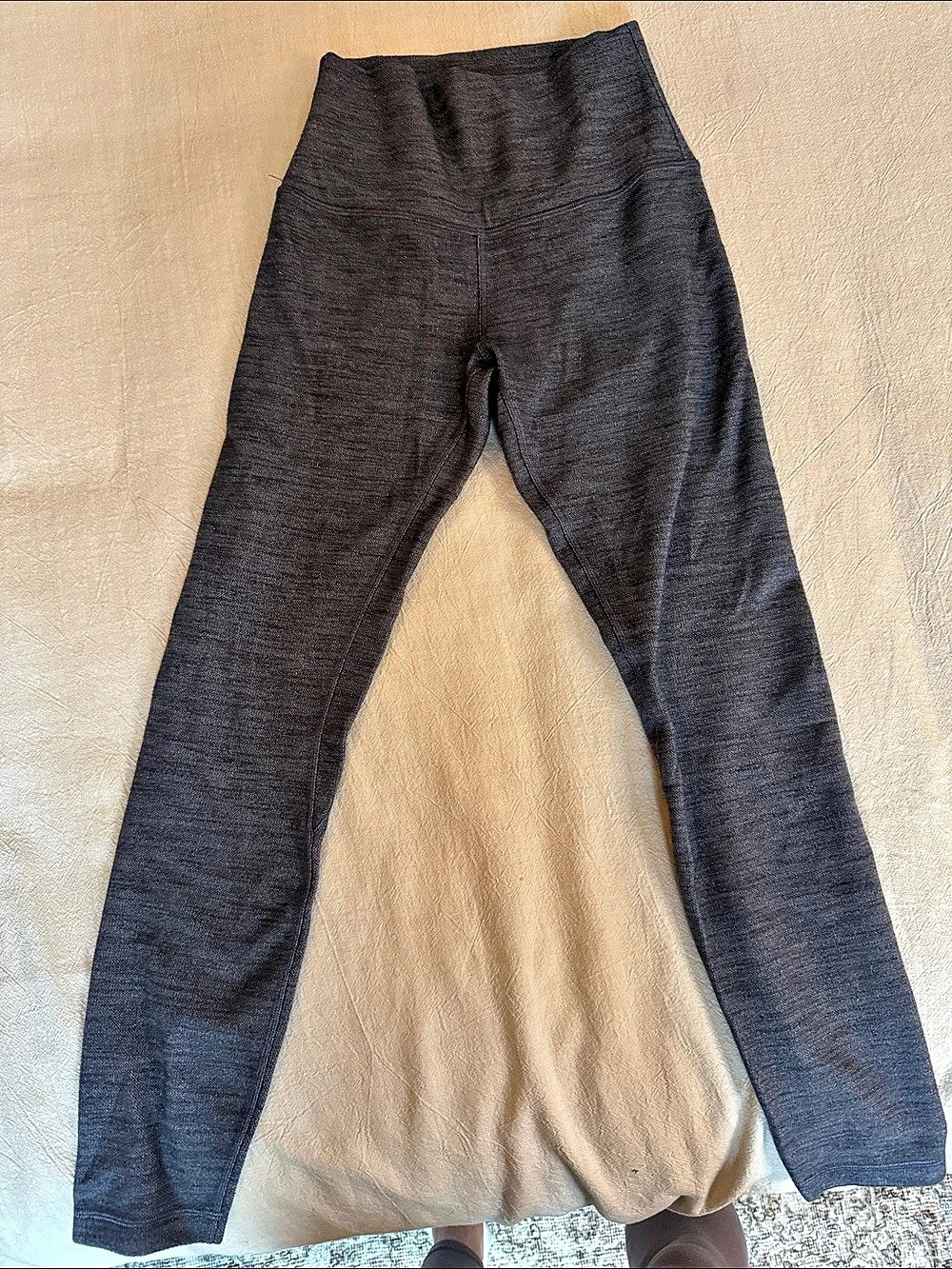 Lululemon Wunder Under High-Rise Tight 25" Gray Leggings